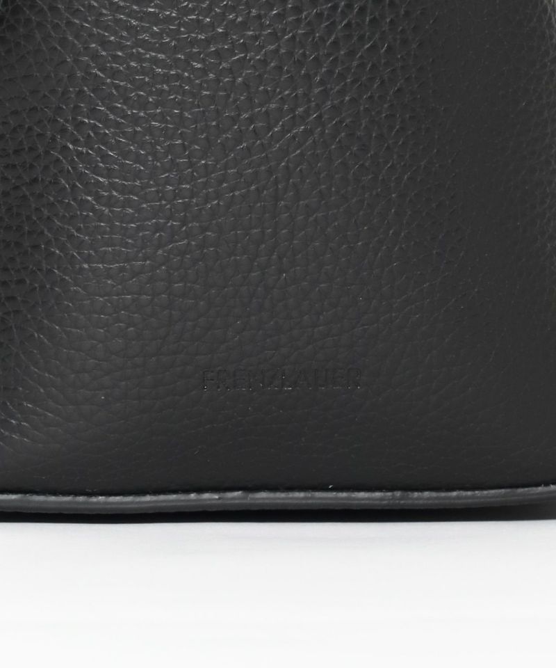極美品＊FRENZLAUER MINI PANIER ハンドバッグ 黒　本革 FRENZLAUER/フランツロアー】 MINI PANIER（ハンドバッグ）｜Deuxieme