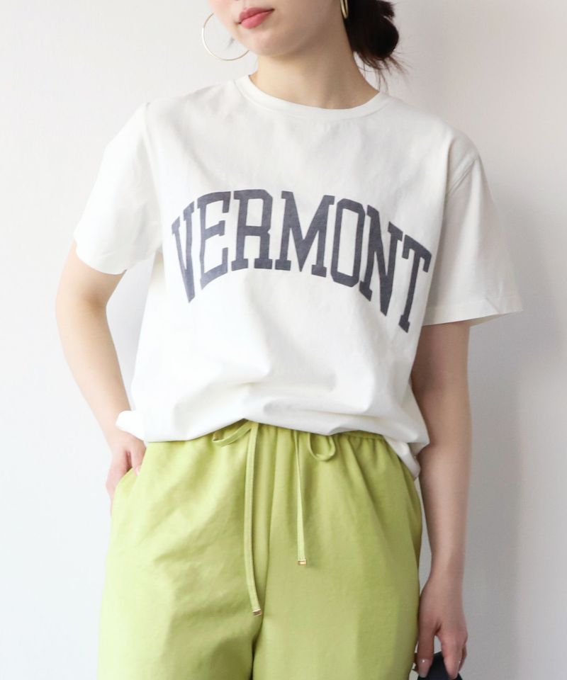 【REMI RELIEF】別注-VERMONT SP加工ロゴT-shirt/0324109032 | MICAu0026DEAL ONLINE STORE