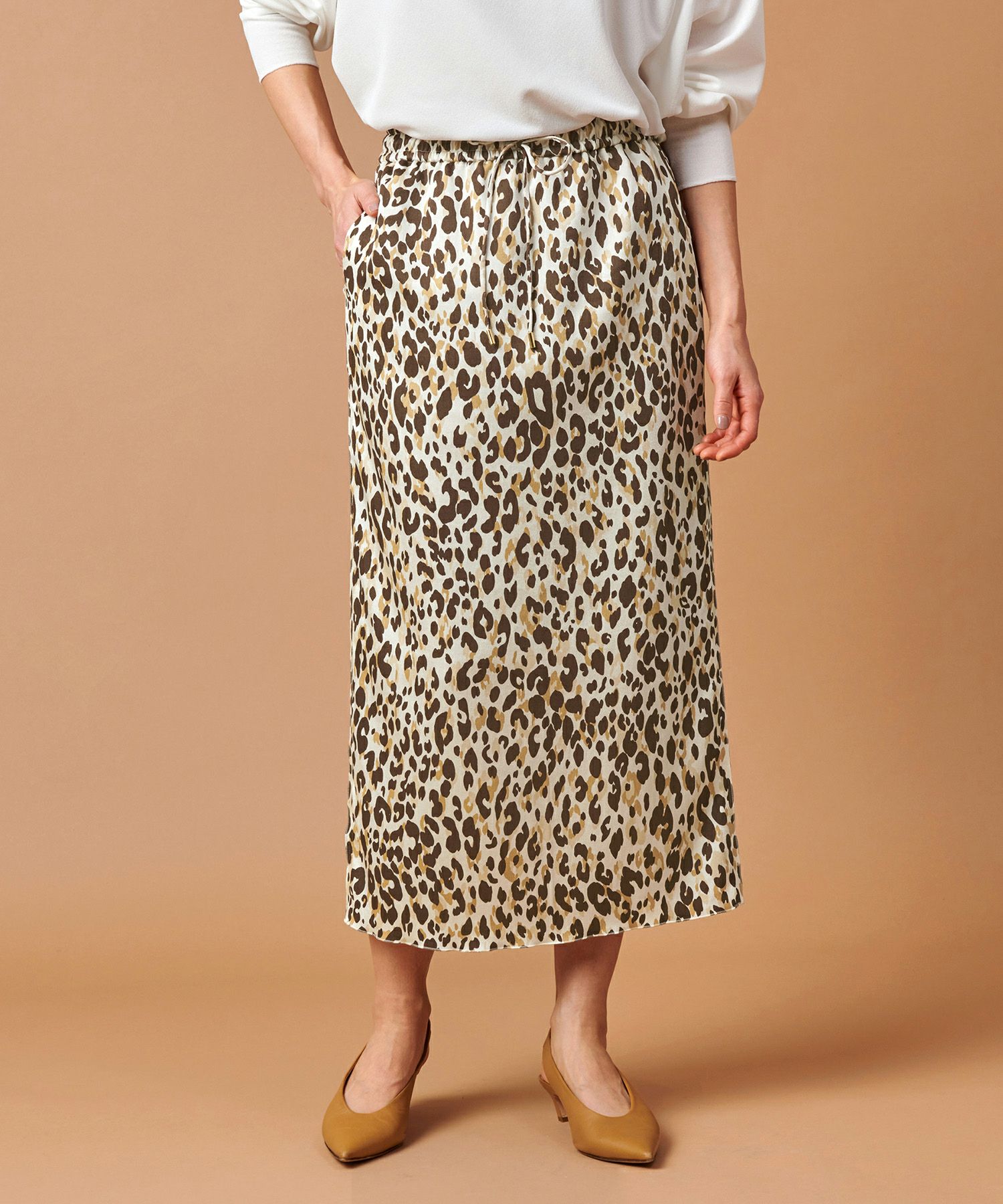 marmors】original leopard skirt/0224302070 | MICA&DEAL ONLINE STORE
