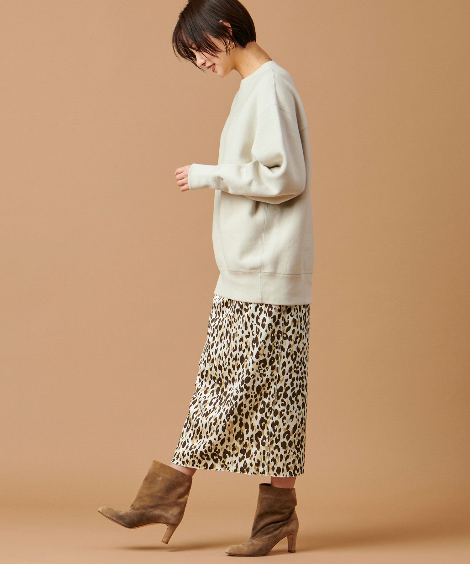 marmors】original leopard skirt/0224302070 | MICA&DEAL ONLINE STORE