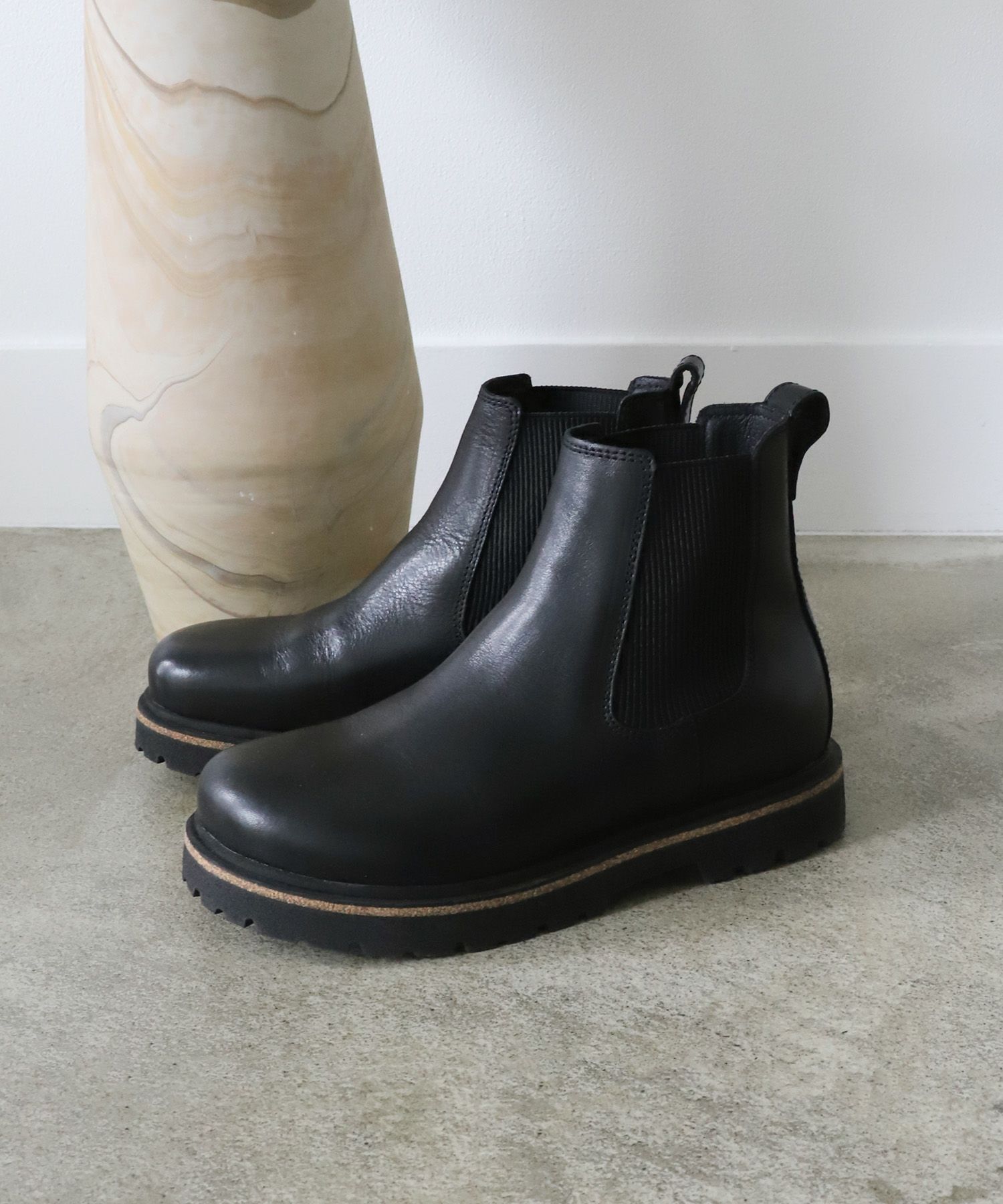 BIRKENSTOCK】サイドゴアブーツ-HIGHWOOD SLIP ON/0323310012 