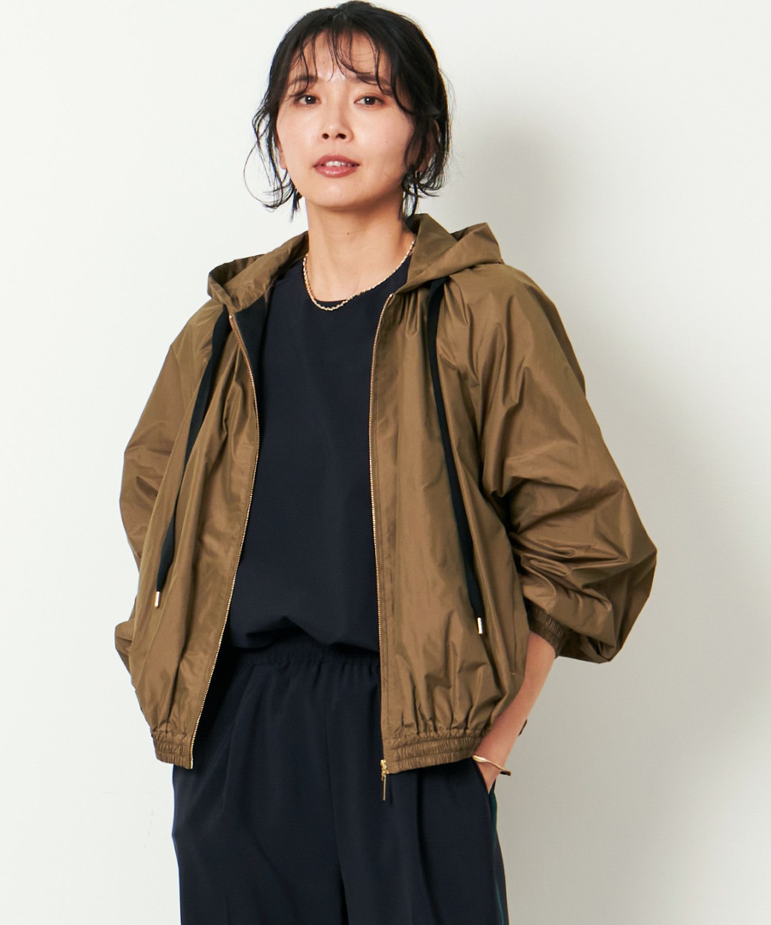 シャンブレーフーデットブルゾン/0124306204 | MICA&DEAL ONLINE STORE