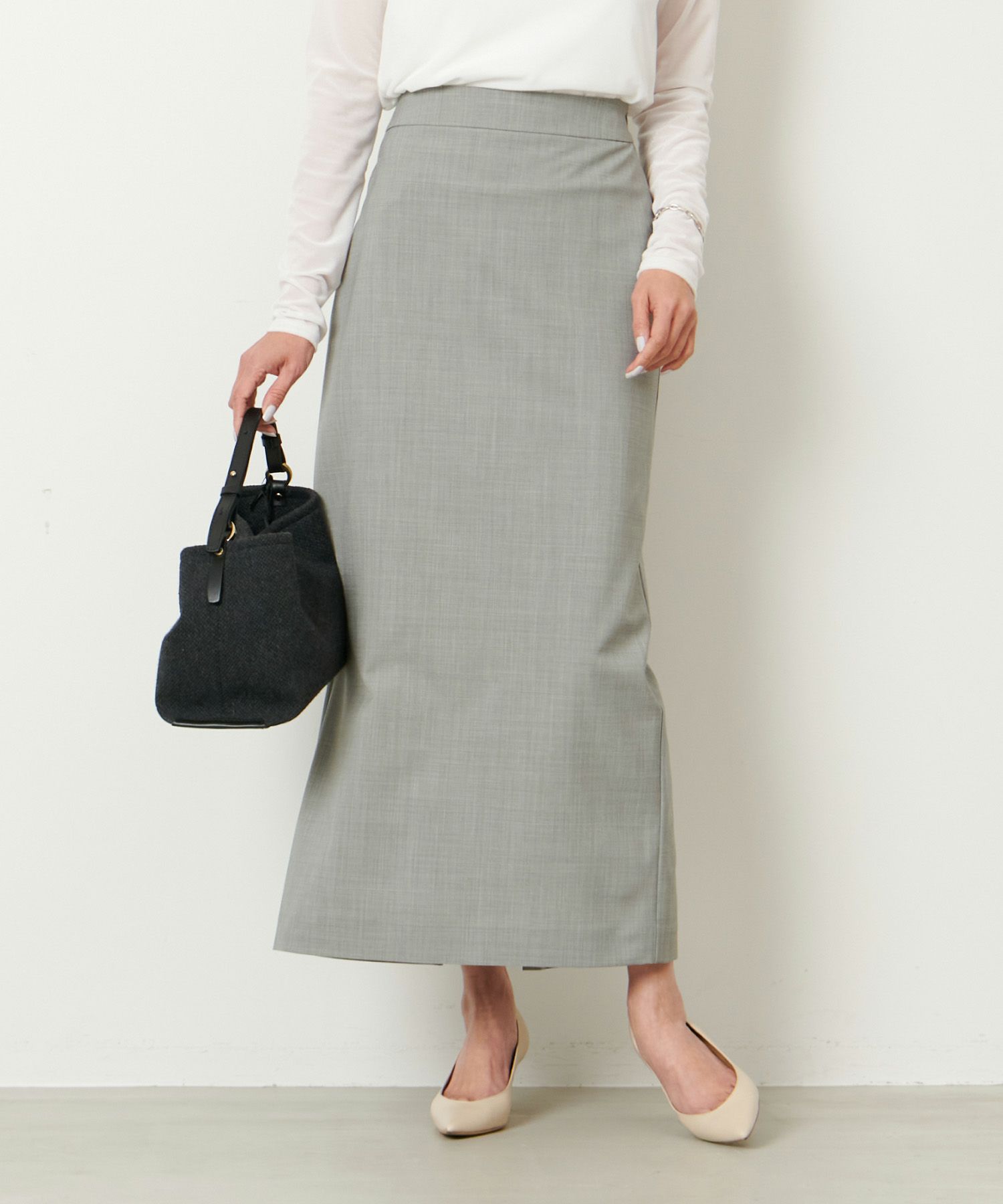 美品【CELINE】ロゴ柄 スカート 40 総柄 やまとなでしこ EDCBA