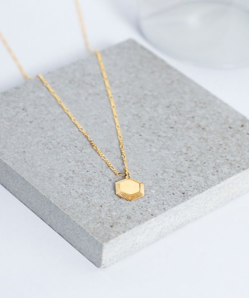 MARIA BLACK】ゴールドモチーフネックレス-Kim Necklace GOLD