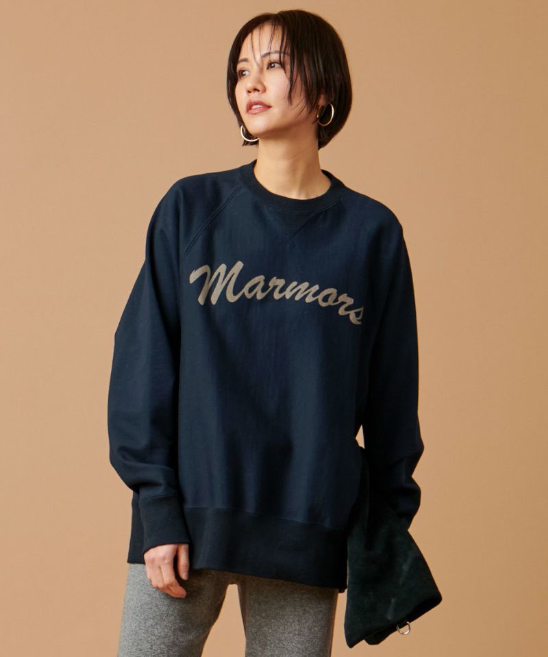 marmors】logo sweat pullover/0224309074 | MICA&DEAL ONLINE STORE