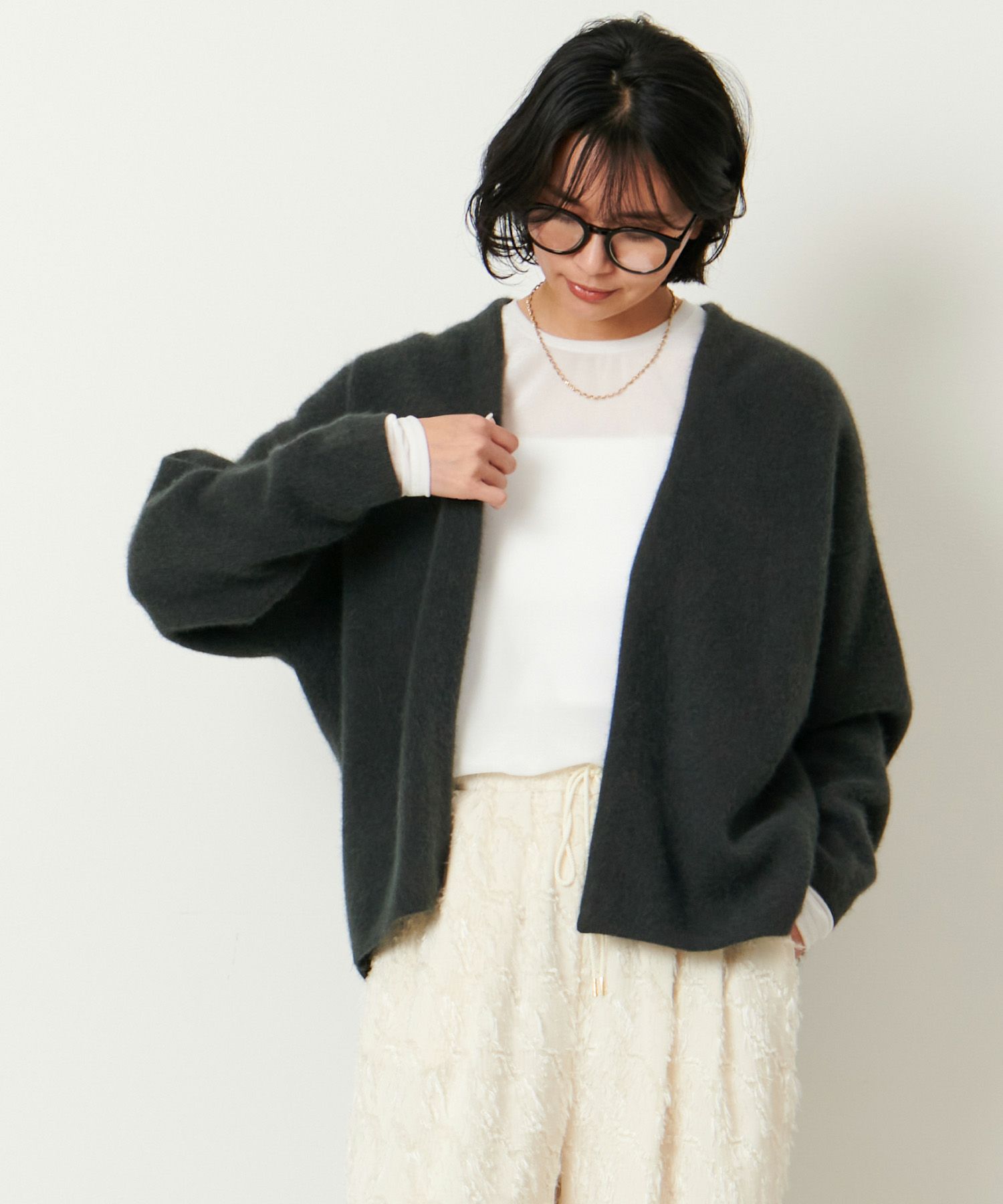 50%off]ラクーンデュアルカーディガン/0124308233 | MICA&DEAL ONLINE 