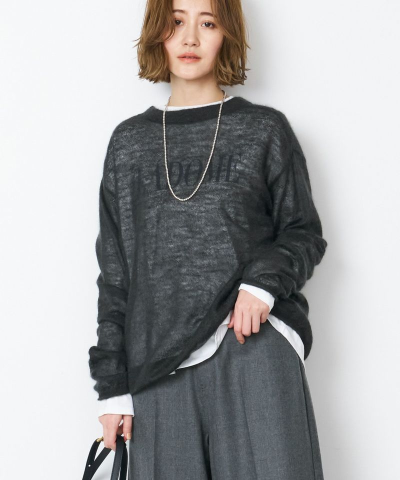 50%off]シアーモヘアニットプルオーバー/0124408279 | MICA&DEAL ONLINE STORE