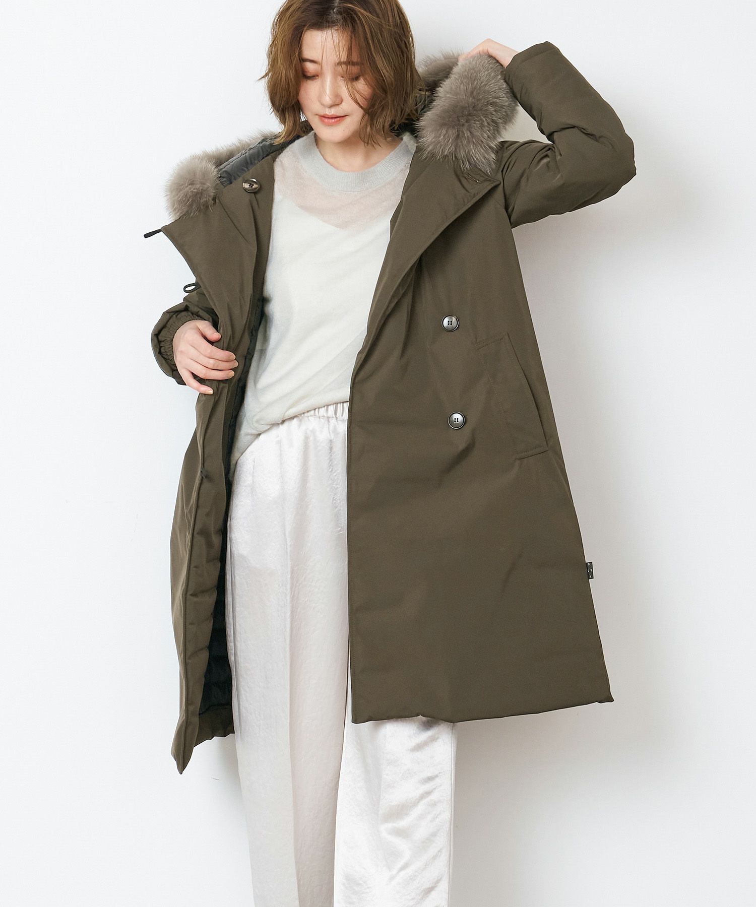 20%off]【DUVETICA】フーデッドダウンコート-FINGUARADUE/0324307007