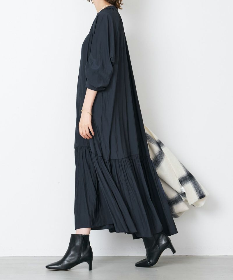 50%off]ラグランギャザーワンピース/0124404299 | MICA&DEAL