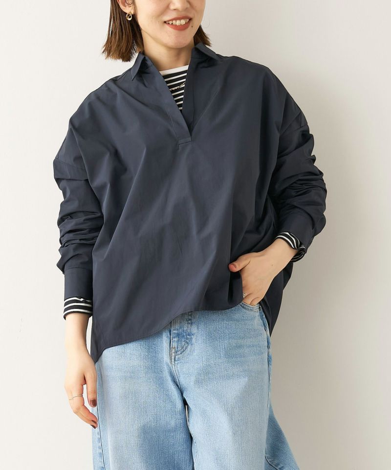 専用　ビアズリー　スキッパー　バックタックリネンブラウス　美品☆ 専用 ビアズリー スキッパー バックタックリネンブラウス 美品