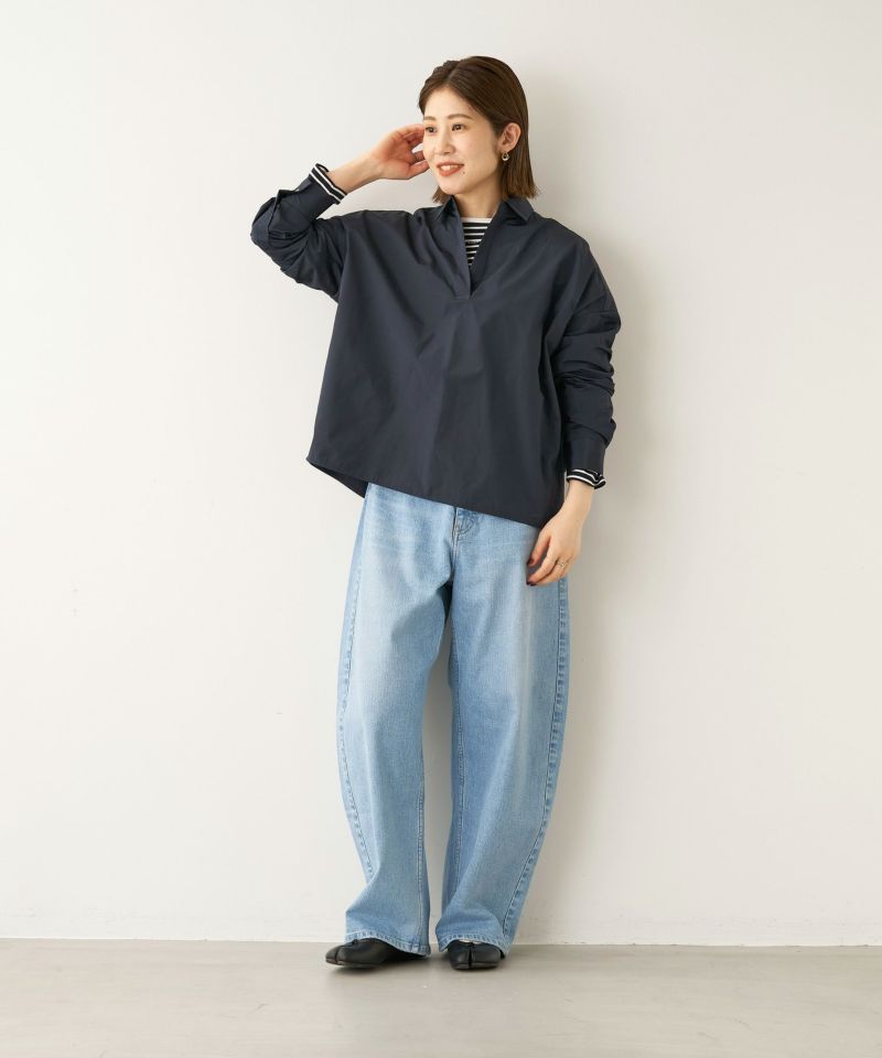 専用　ビアズリー　スキッパー　バックタックリネンブラウス　美品☆ 専用 ビアズリー スキッパー バックタックリネンブラウス 美品