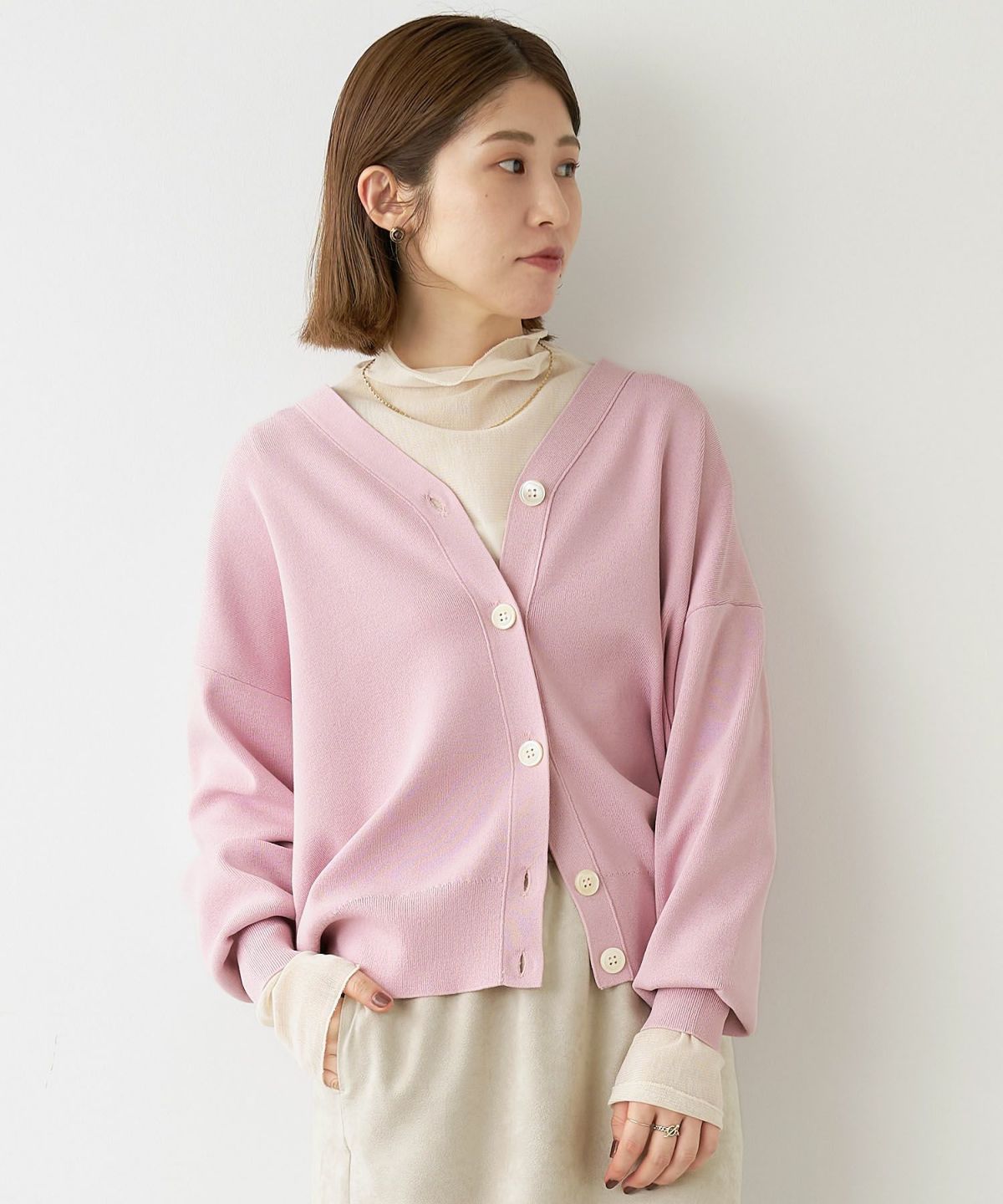 Vネックカーディガン/0124408302 | MICA&DEAL ONLINE STORE Vネックカーディガン/0124408302 | MICA&DEAL ONLINE STORE