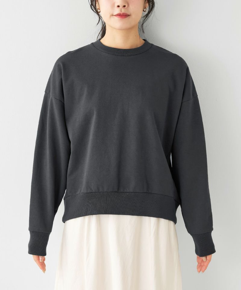 30%off]ルーズスリーブスウェット/0124409300 | MICA&DEAL