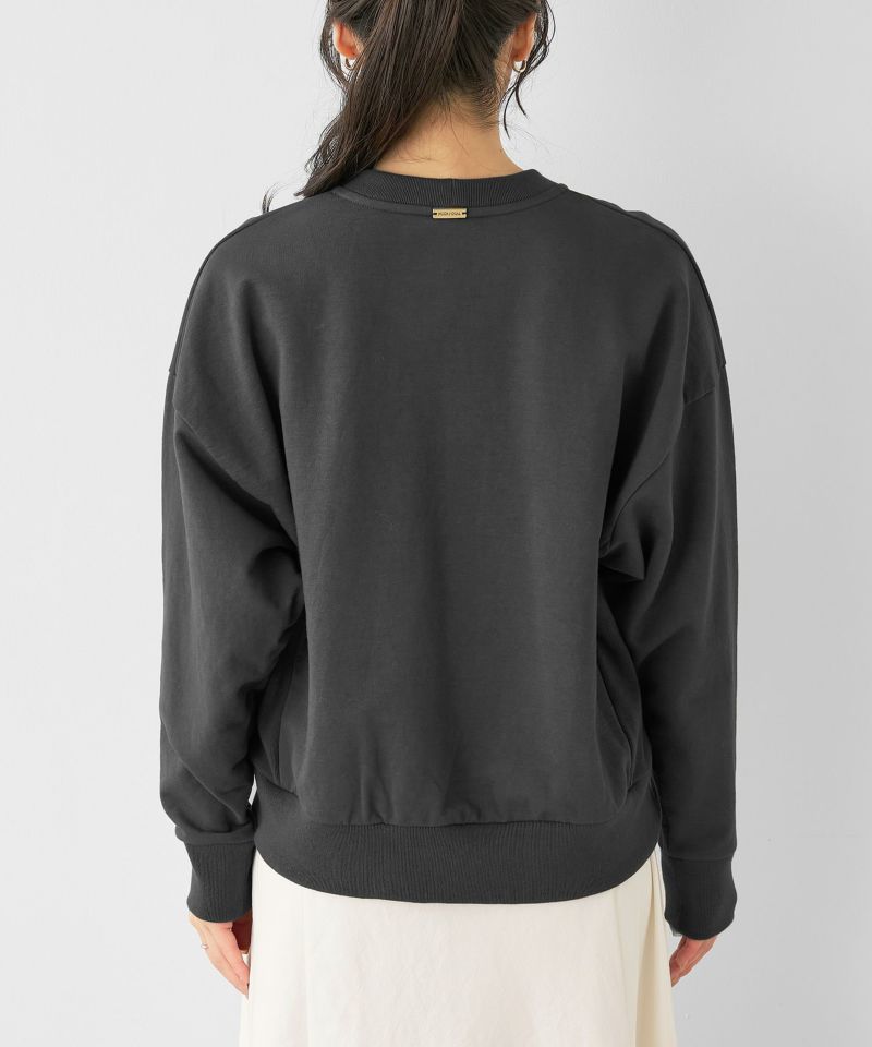 50%off]ルーズスリーブスウェット/0124409300 | MICA&DEAL
