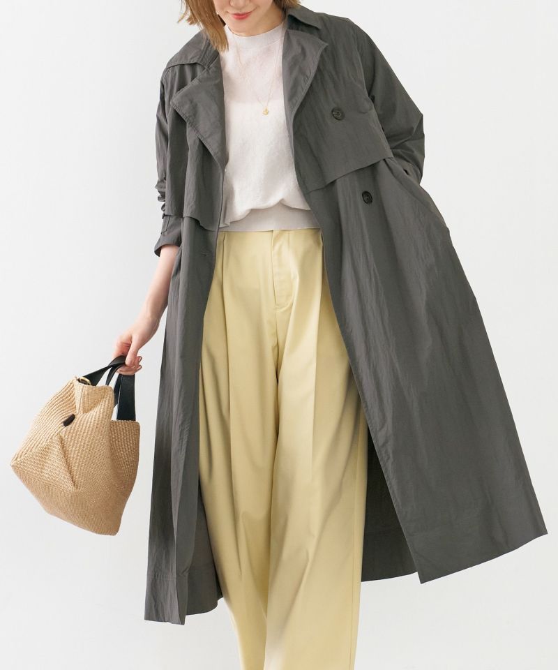 レイヤートレンチコート/0125107039 | MICA&DEAL ONLINE STORE レイヤートレンチコート/0125107039 | MICA&DEAL ONLINE STORE