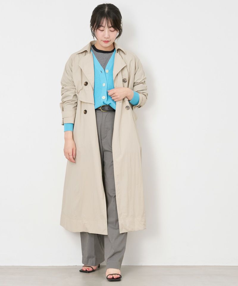 50%off]レイヤートレンチコート/0125107039 | MICA&DEAL ONLINE