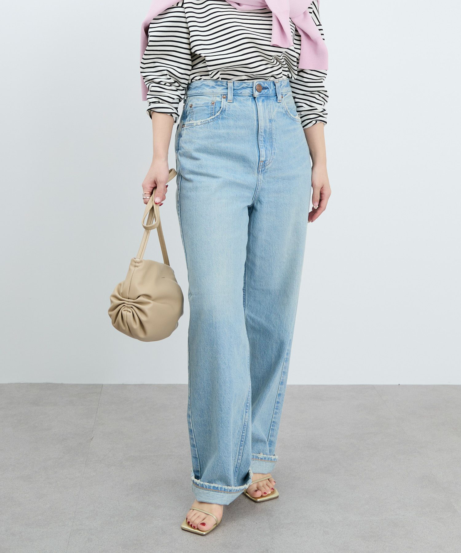 RED CARD TOKYO】Dakota-ビッグストレートデニム/0325103002