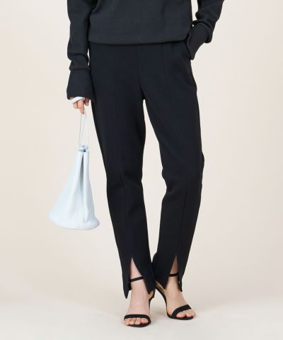 【marmors】front slit pants/0225103025