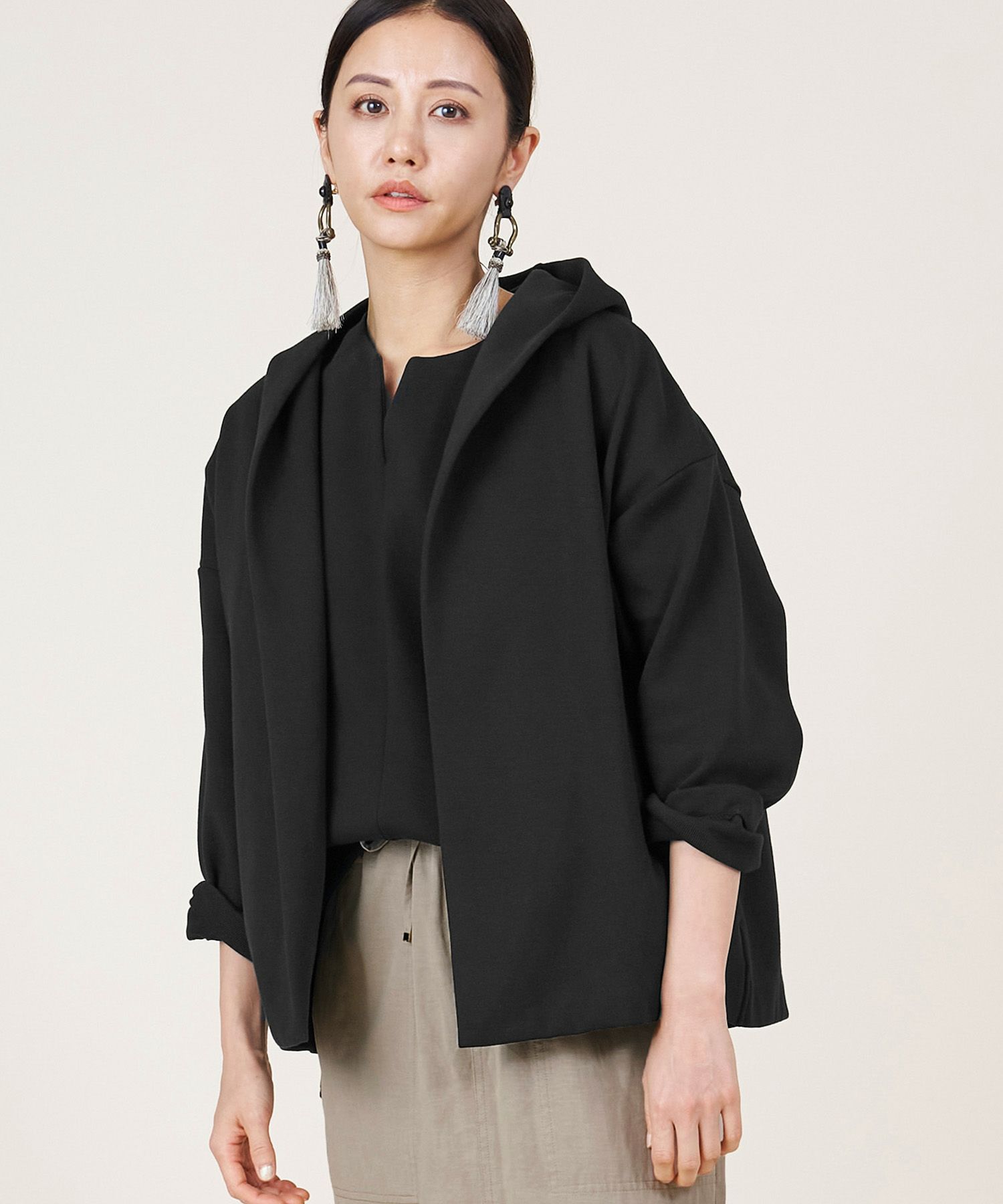 本日限定値下美品】PAPAS ISLAND ムートン襟ウールカバーオールM