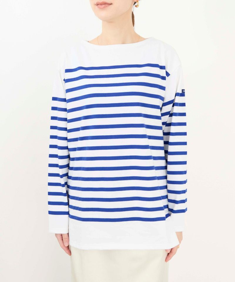 かずま SAINT JAMES ボーダー長袖カットソー SAINT JAMES Saint Jamesセントジェームスのライトベースの