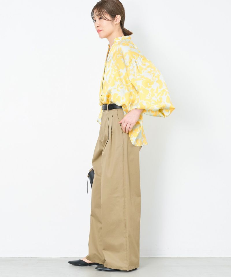 50%off]チノワイドパンツ/0125103034 | MICA&DEAL ONLINE STORE