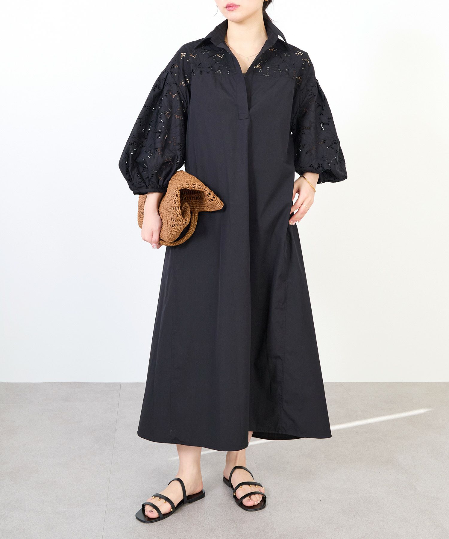 TICCA】パフスリーブワンピース/0325104004 | MICA&DEAL ONLINE STORE