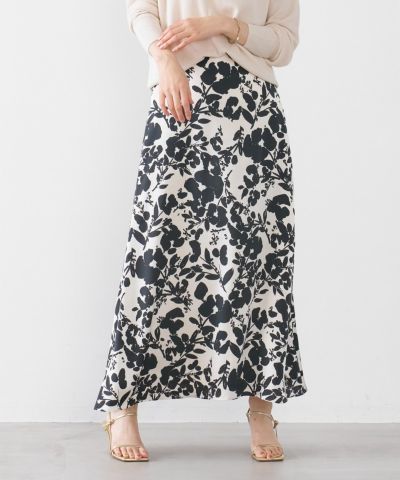 mica deal original leaf print スカート　36 mica deal original leaf print スカート 36