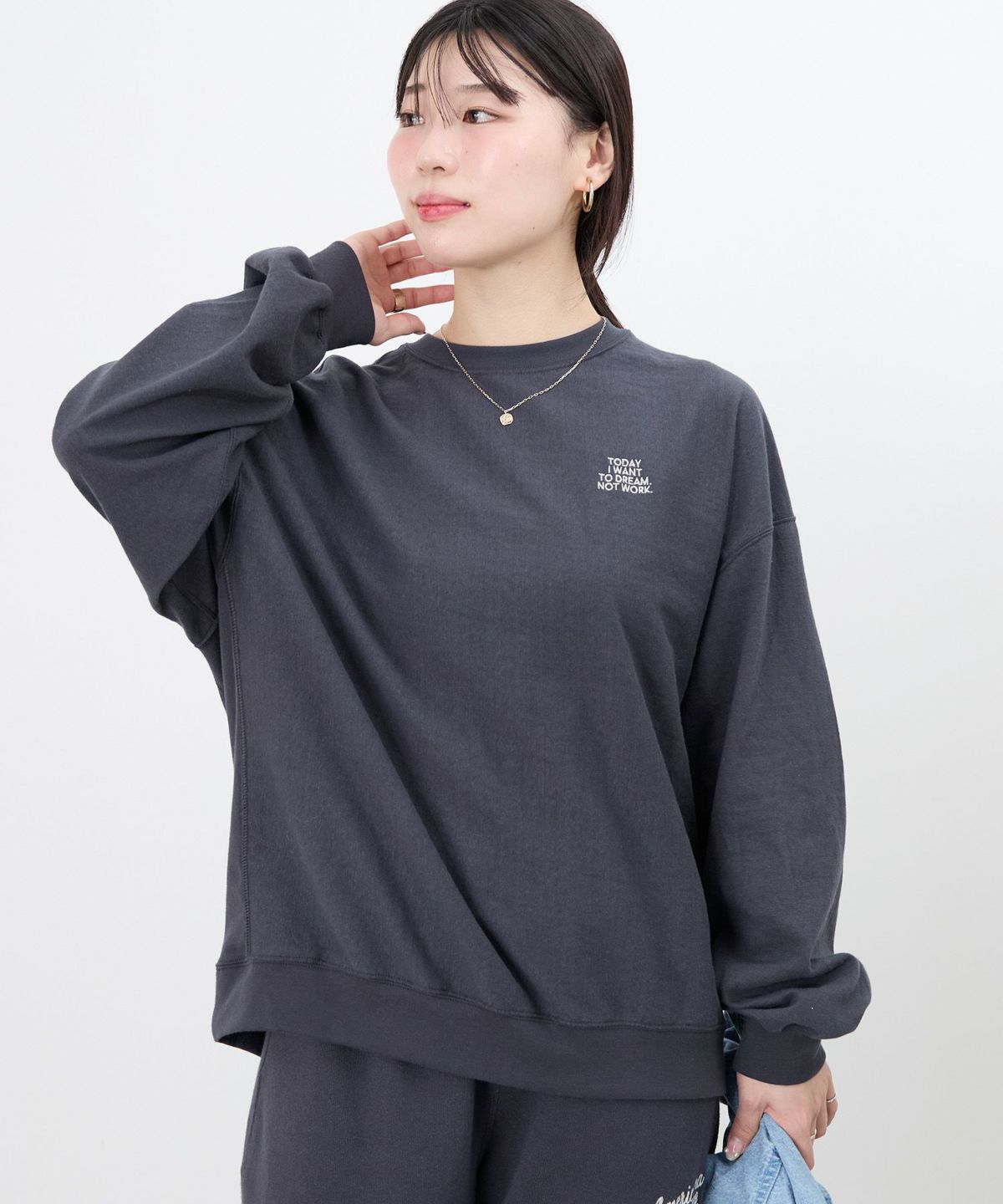 【AMERICANA】別注-ロゴリヴァースウィーブロングT-shirt AMERICANA】別注-ロゴリヴァースウィーブロングT-shirt