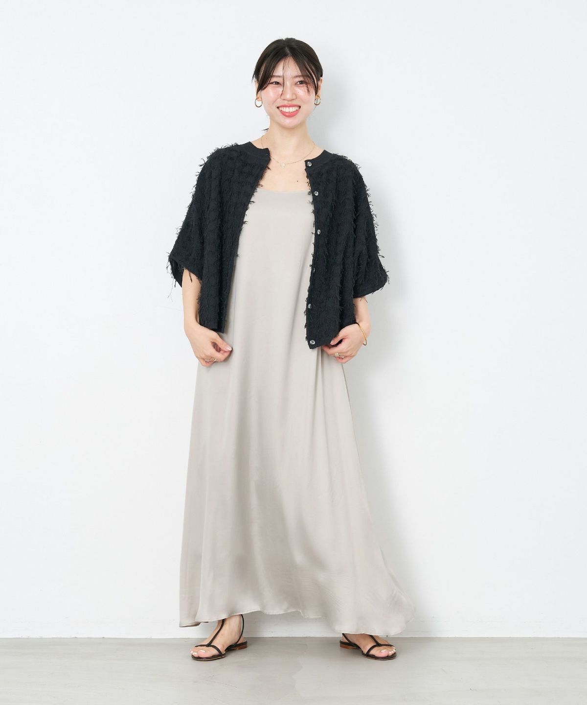 【今季 新品・未使用】MICA & DEAL フリンジジャガードボレロ 50%off]フリンジジャガードボレロ/0125108055 | MICA&DEAL