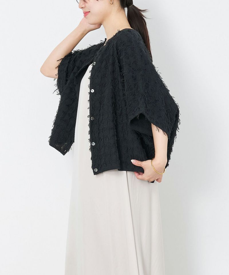 フリンジジャガードボレロ/0125108055 | MICA&DEAL ONLINE STORE