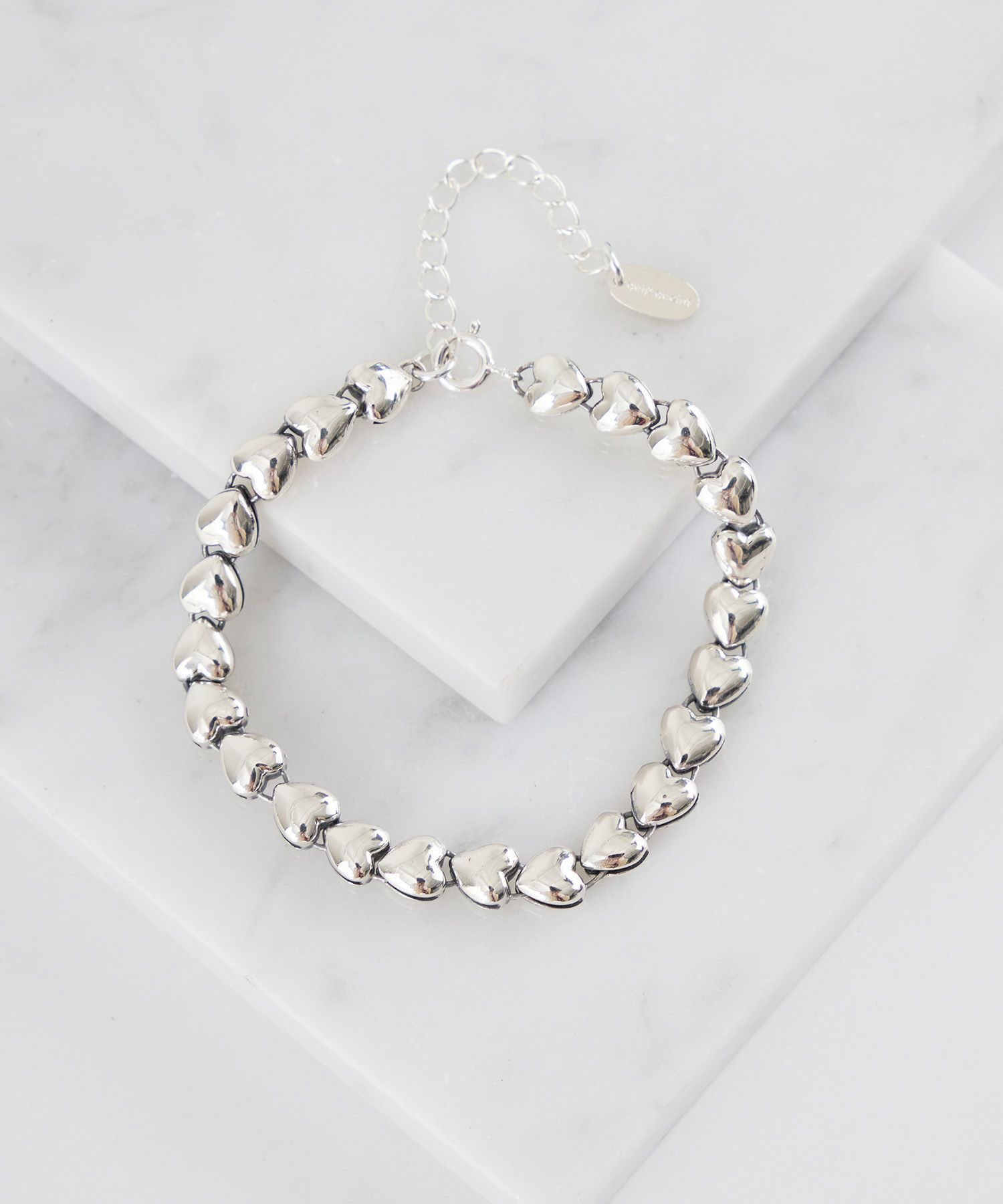 quip queint】ハートチェーンブレスレット-bravery bracelet 