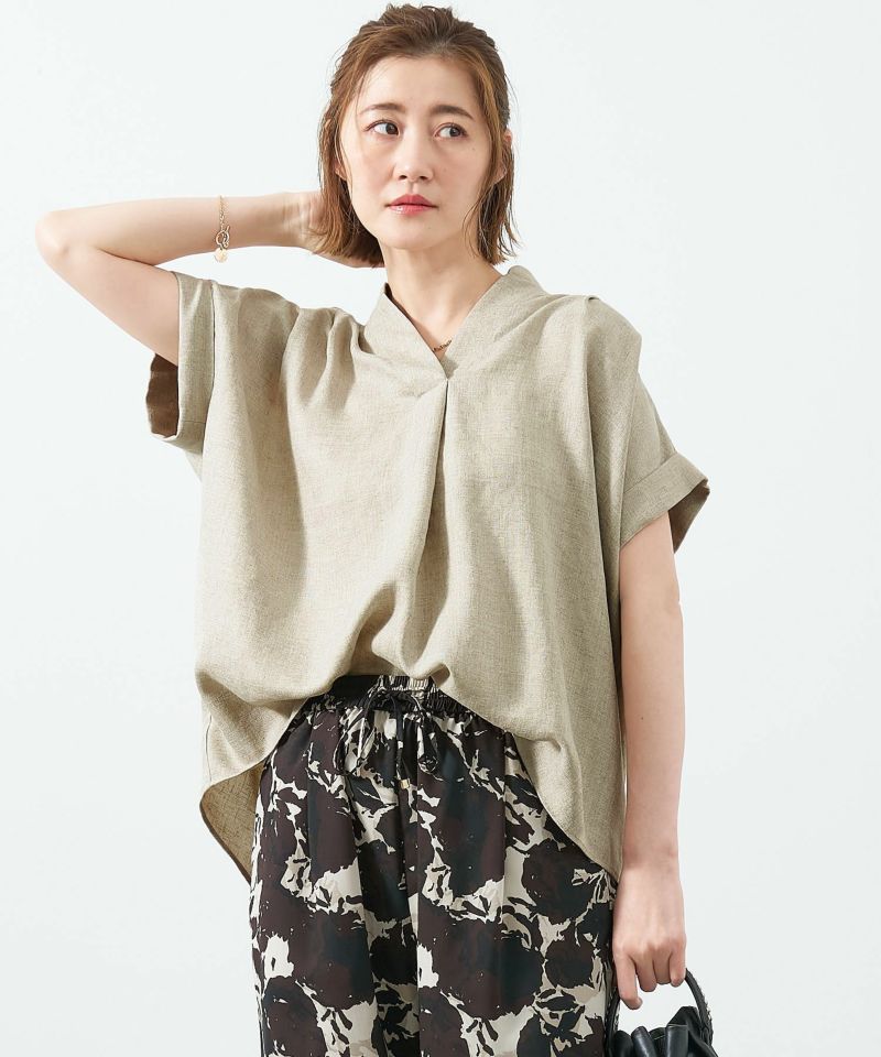 30%off]タックショルダーブラウス/0125201113 | MICA&DEAL