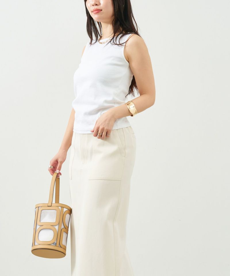 スクエア2WAYタンクトップ/0125209100 | MICA&DEAL ONLINE STORE