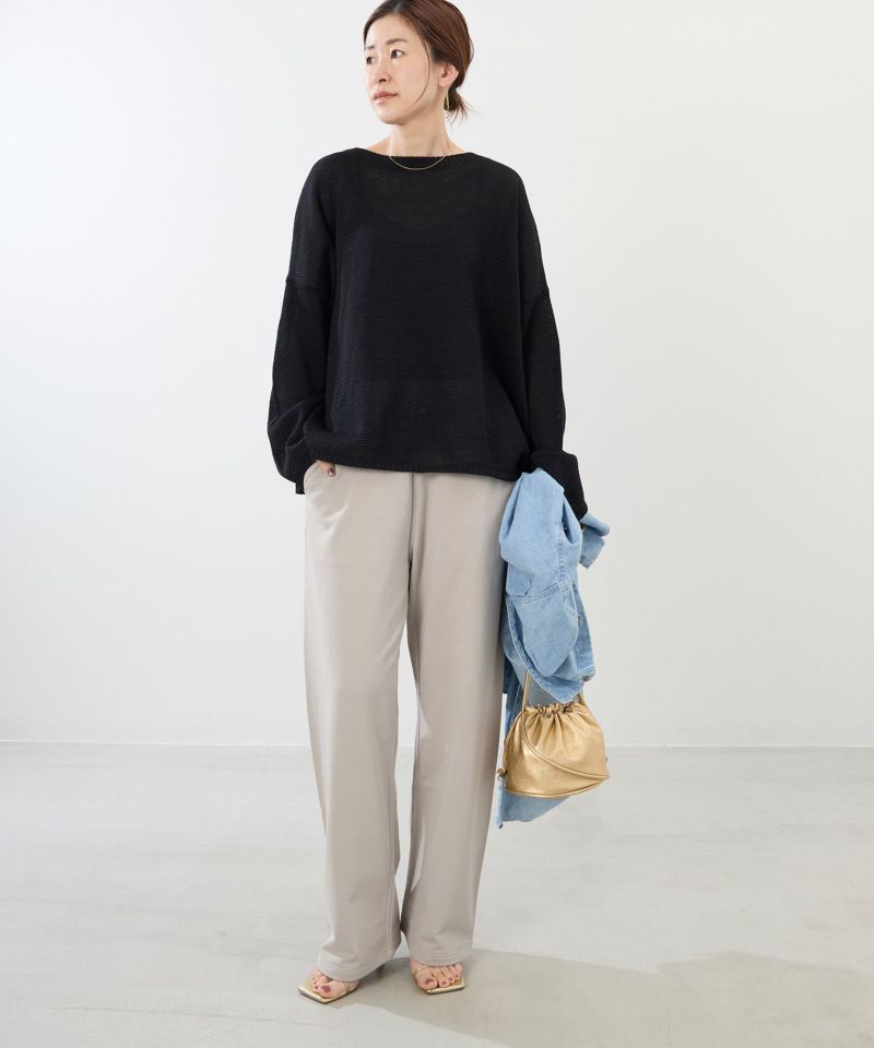 REMI RELIEF】SP加工シェリー裏毛パンツ/0325103006 | MICA&DEAL REMI RELIEF】SP加工シェリー裏毛パンツ/0325103006 | MICA&DEAL
