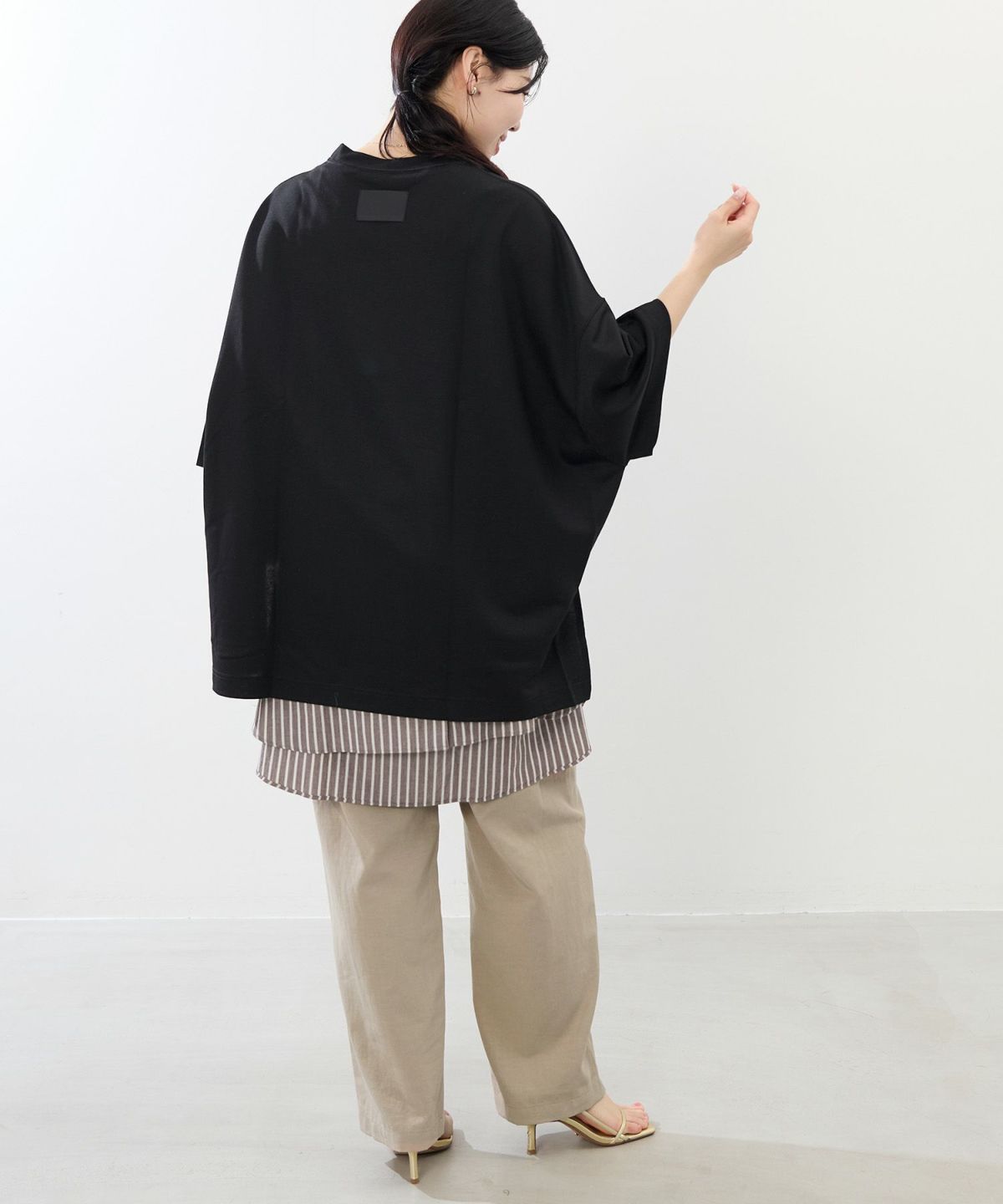 COGTHEBIGSMOKE オーバーサイズTシャツ　23SS 30%off]【COGTHEBIGSMOKE】オーバーサイズTシャツ-DELTA T-SHIRT