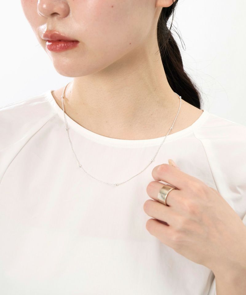 Shinzone(シンゾーン)の「LAVER SILVER HOOP EARRING (Silver L
