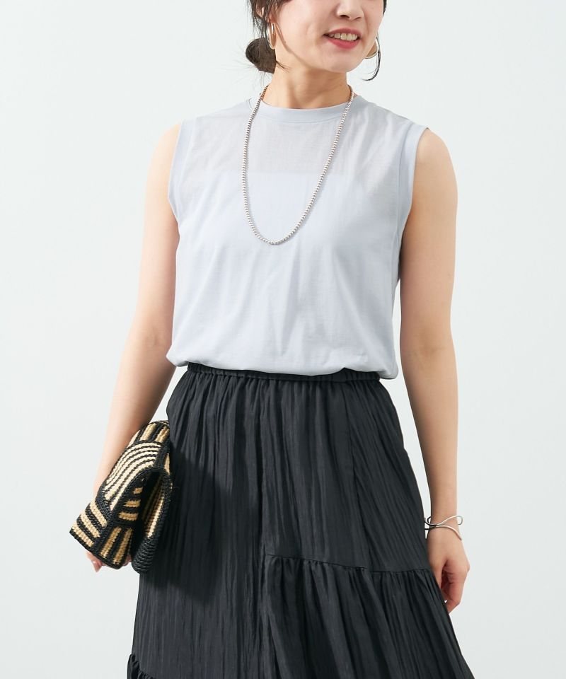 30%off]シアータンクトップ/0125209122 | MICA&DEAL ONLINE STORE
