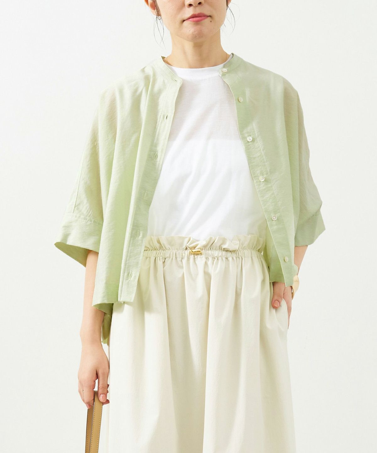 50%off]シアーショートテントシャツ/0125201139 | MICA&DEAL