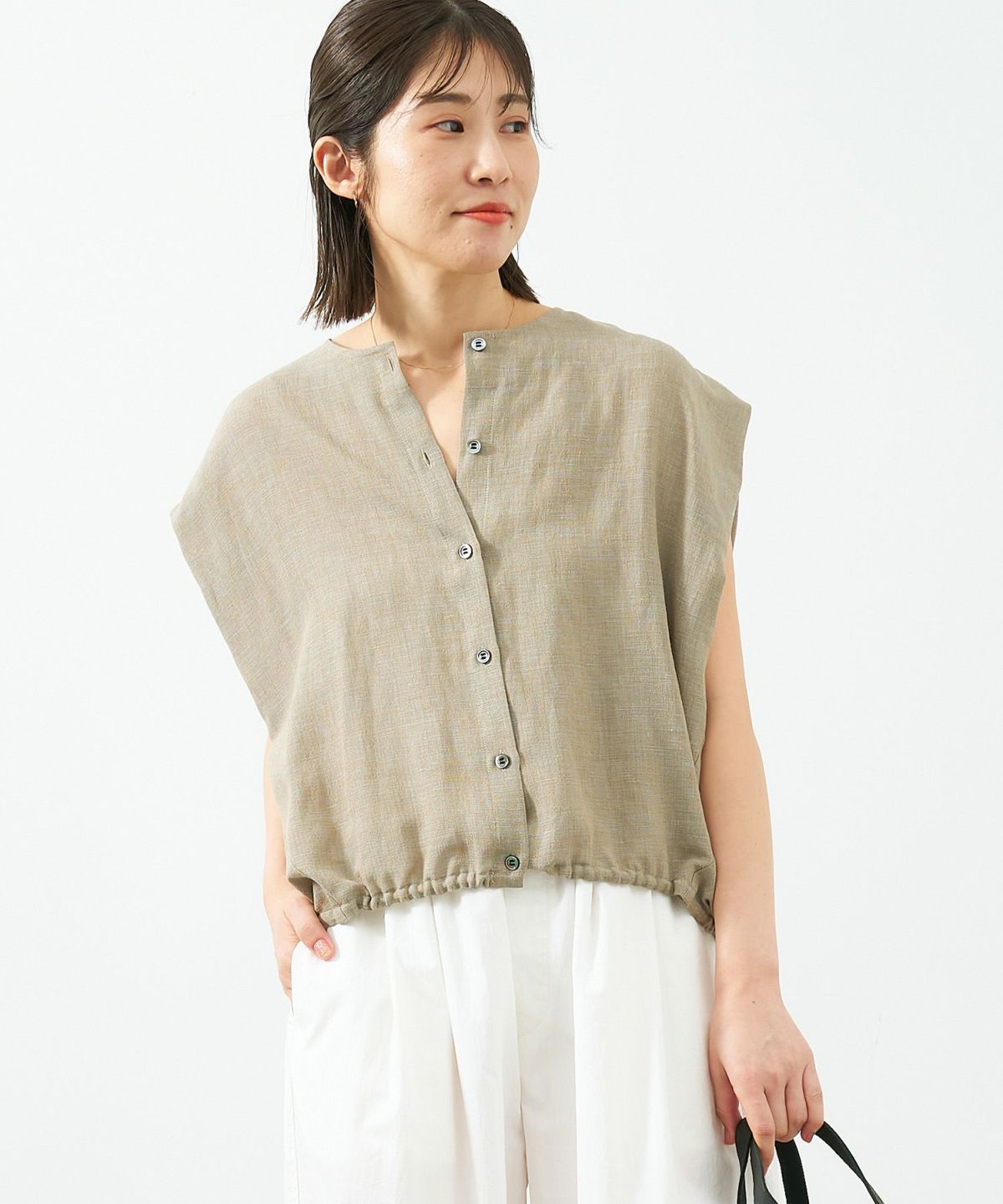 最新情報 ヘムギャザーブラウス/0125201125 | MICA&DEAL ONLINE STORE トップス
