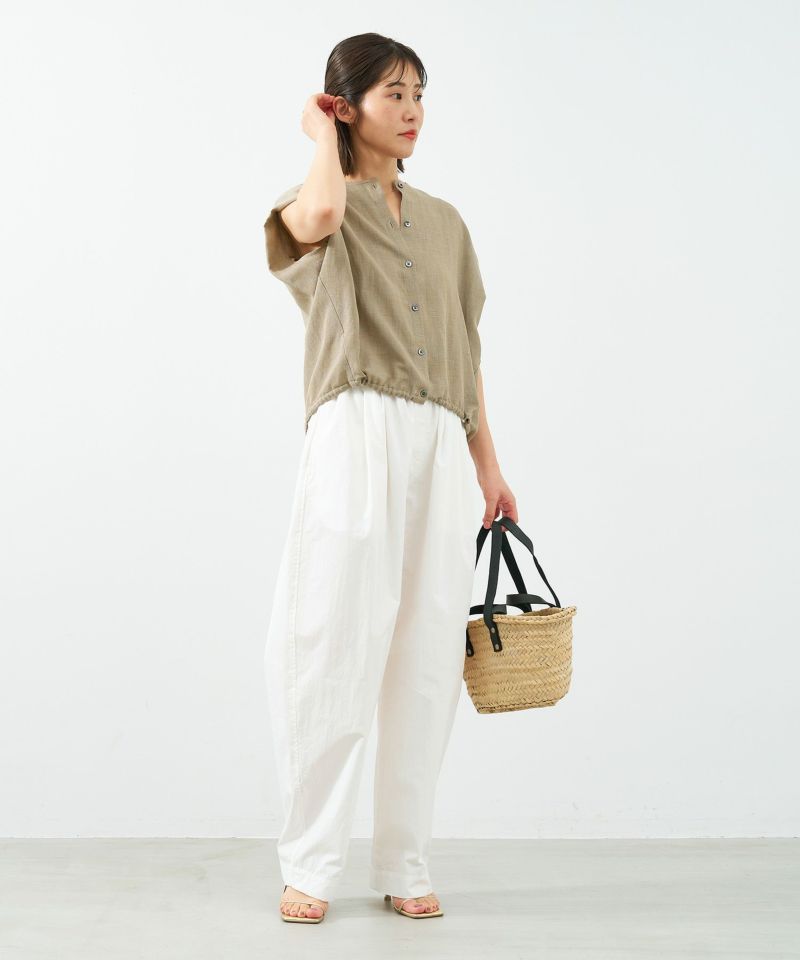 I am I - 限定SALEハグブラウス ブラウス シャツ レーススカーフ付き ブロックチェック長袖