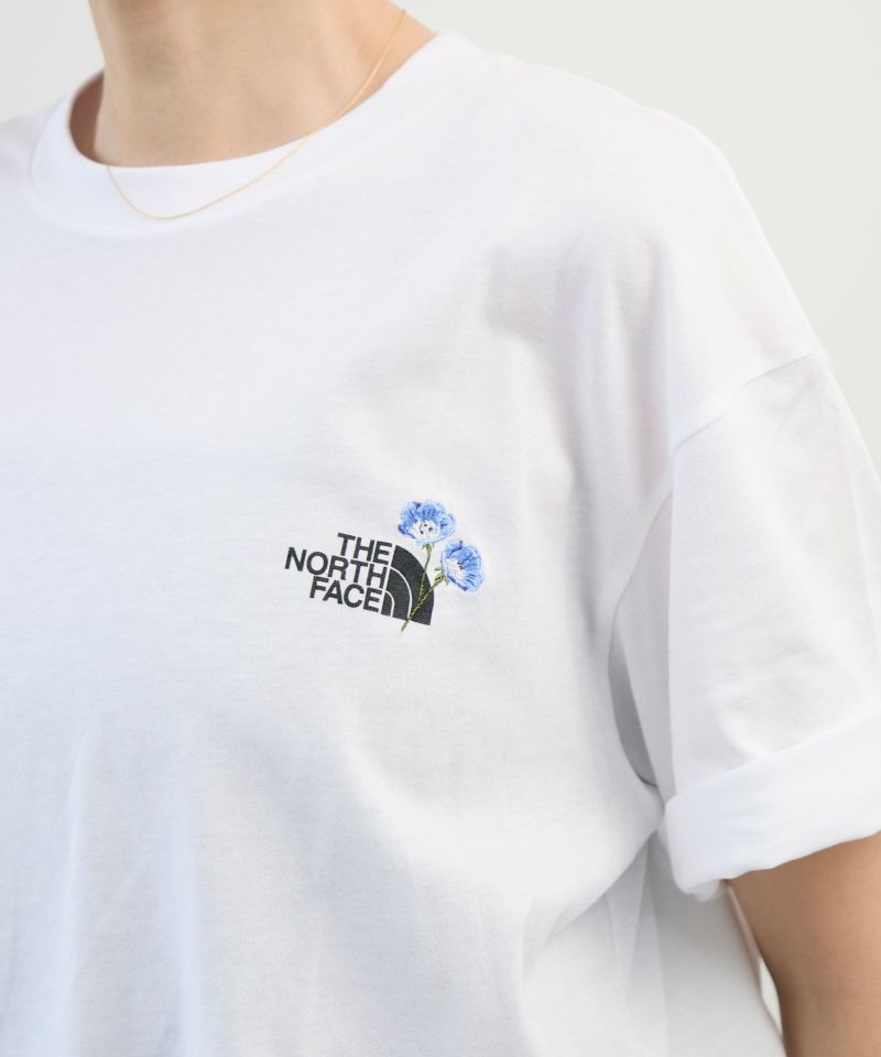 20%off]【THE NORTH FACE】ショートスリーブフラワーロゴT-shirt