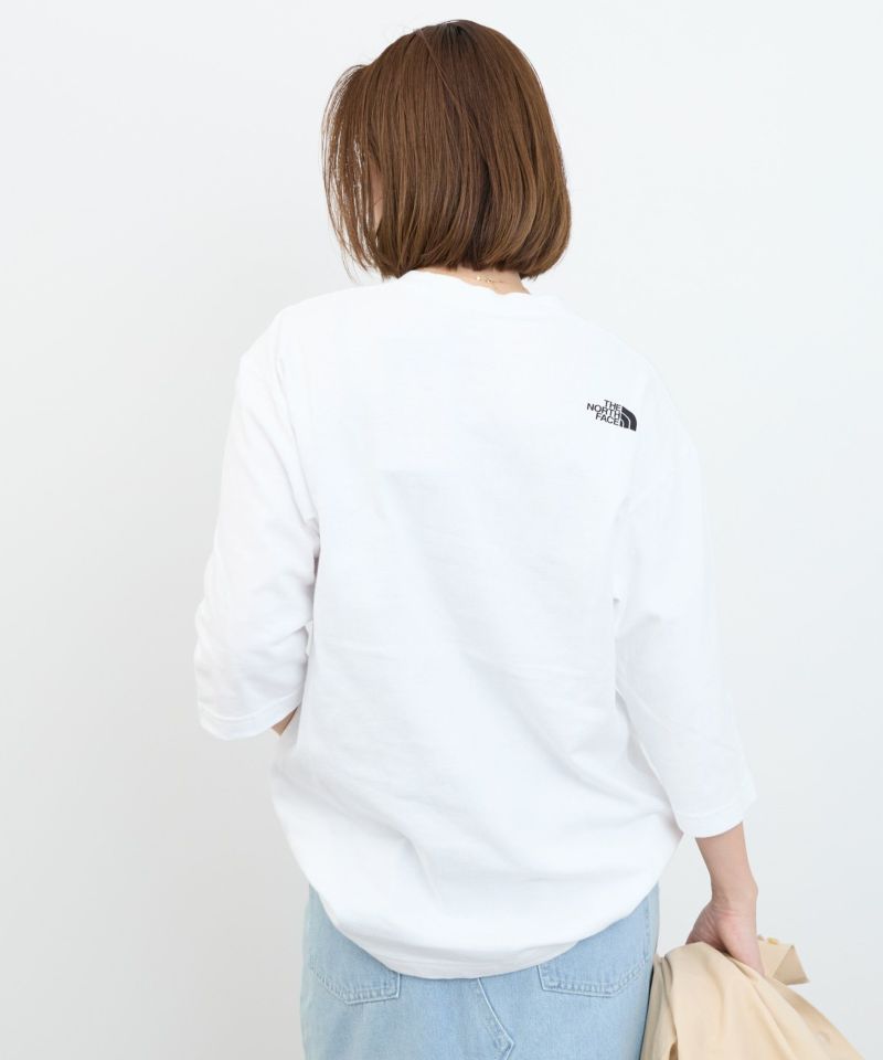 THE NORTH FACE】クォータースリーブワンポイントロゴT-shirt-2 THE NORTH FACE】クォータースリーブワンポイントロゴT-shirt-2
