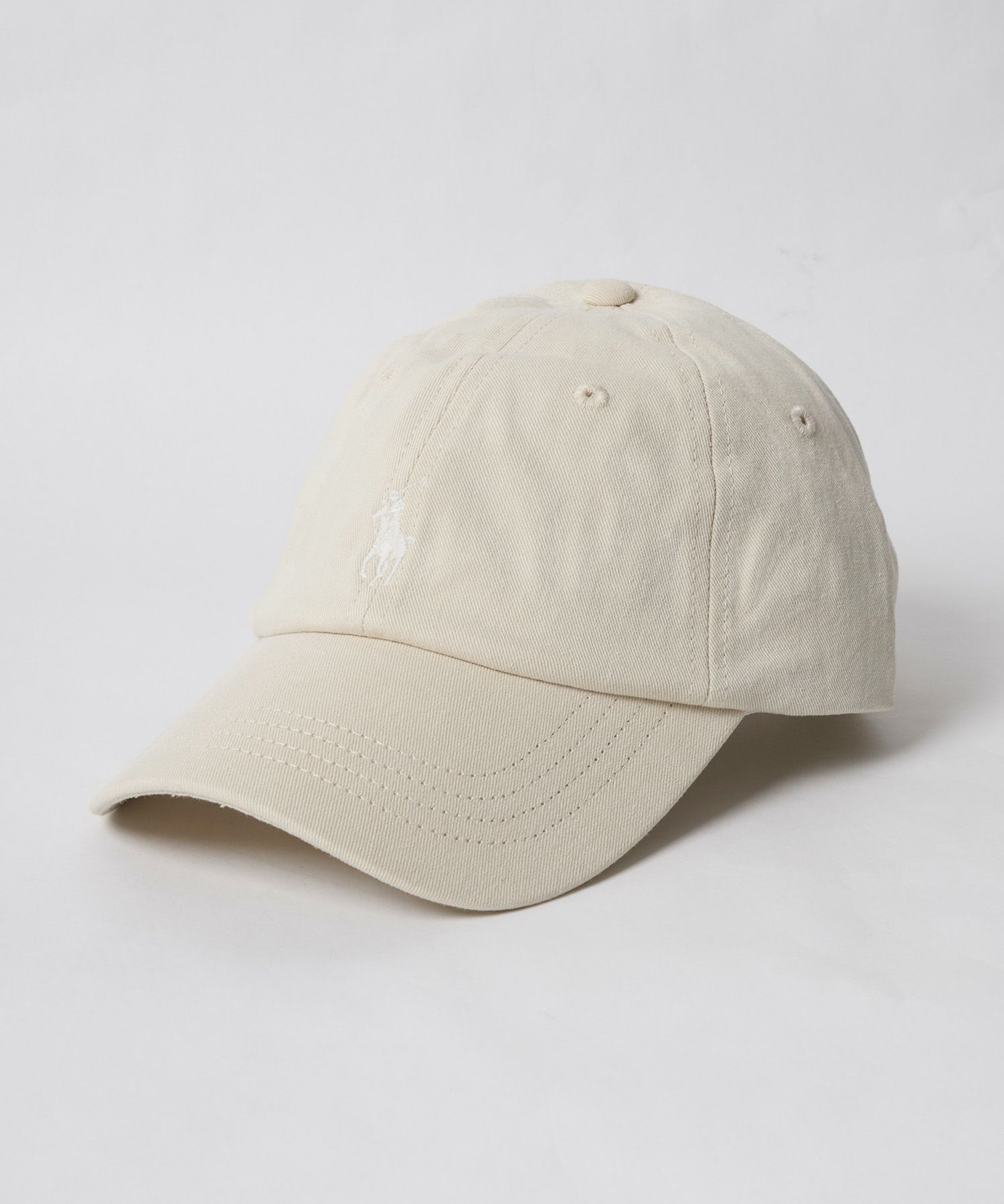 POLO RALPH LAUREN】コットンベースボールキャップ-MINERAL DYE