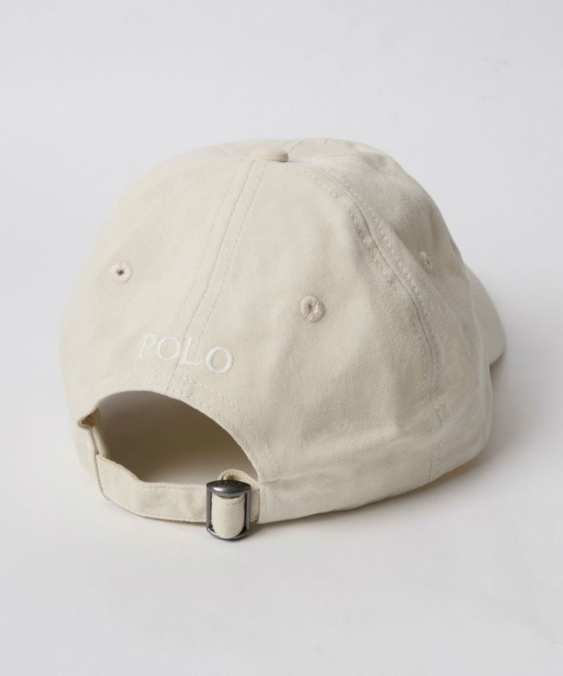 POLO RALPH LAUREN】コットンベースボールキャップ-MINERAL DYE