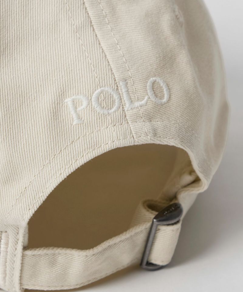 POLO Ralph Lauren ベースボールキャップ CLASSIC SPORT CAP POLO RALPH LAUREN】コットンベースボールキャップ-MINERAL DYE