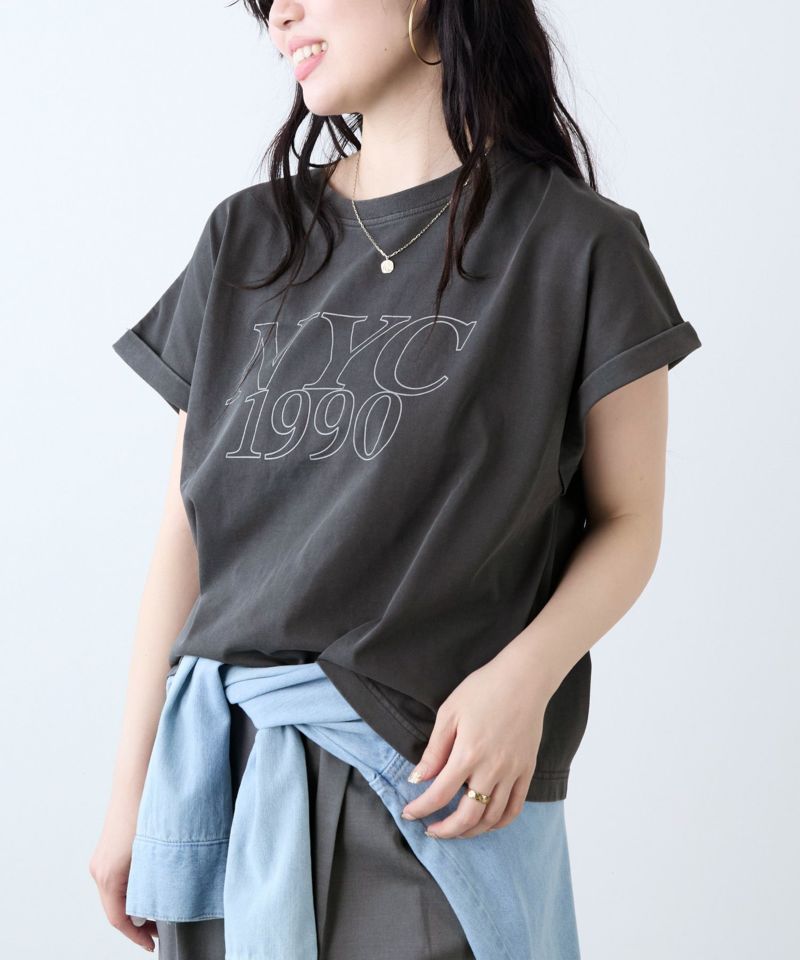 【新品タグ付き】クレージュ 半袖ナイロンジャケット 胸ロゴ 撥水 UVケア alexanderwang アレキサンダーワング コットンジャージー ロゴ