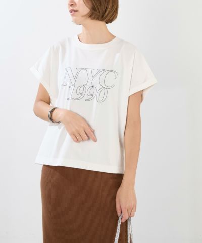 【今期未使用】MICA & DEAL グラフィック　フォトTシャツ Rouge vif la cle｜【MICA&DEAL /マイカアンドディール】 city