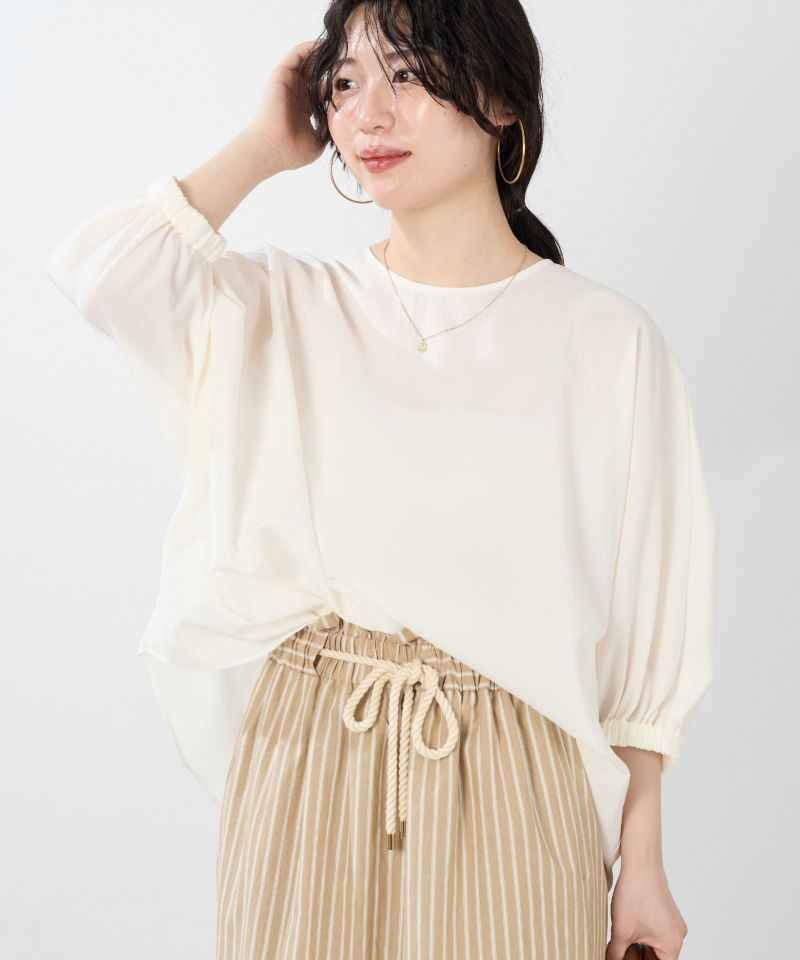 30%off]ギャザースリーブブラウス/0125201186 | MICA&DEAL