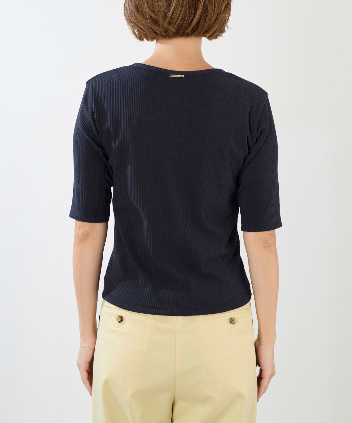 tシャツ ゴールドボタンテレコカーディガン レディース 30%off]ゴールドボタンテレコカーディガン/0125209183