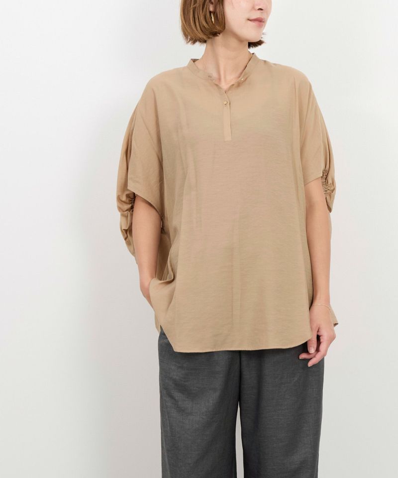 30%off]リネン混ポンチョブラウス/0325101016 | MICA&DEAL